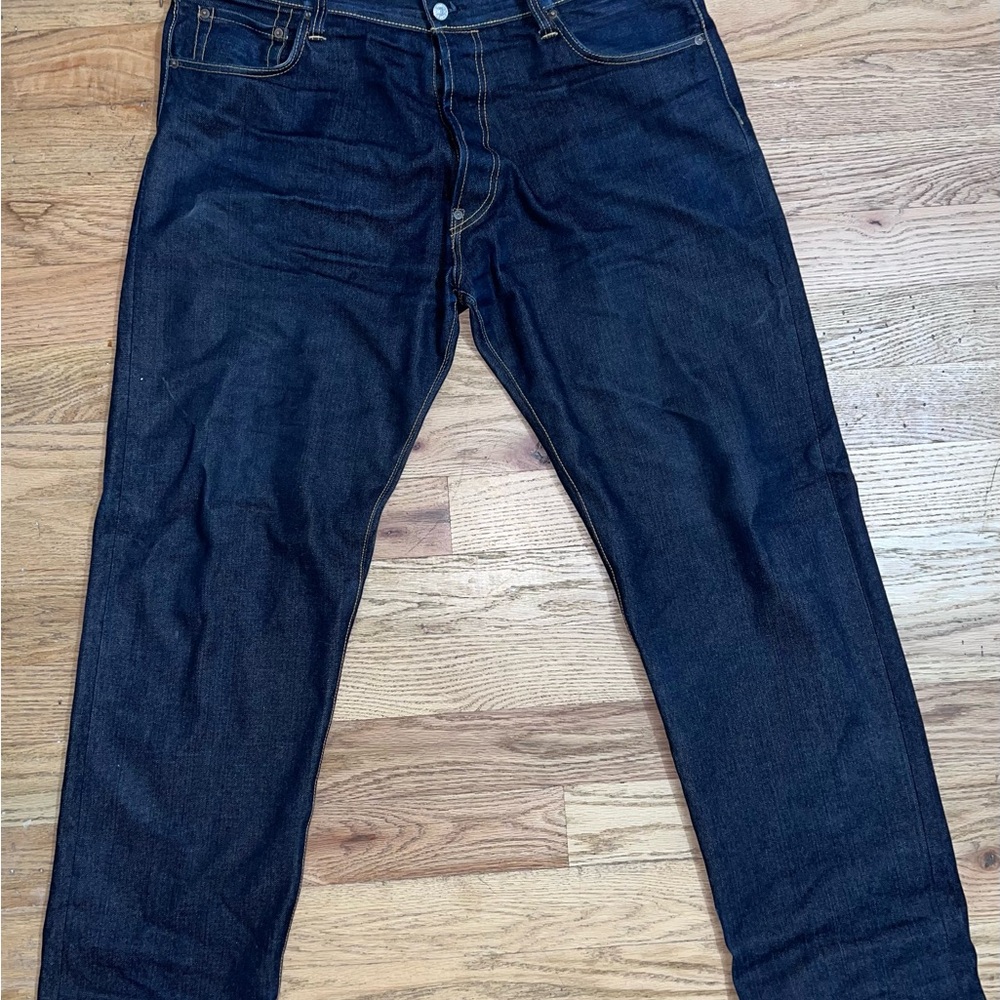 Evisu Men's Deep Indigo Relaxed Jeans 2006